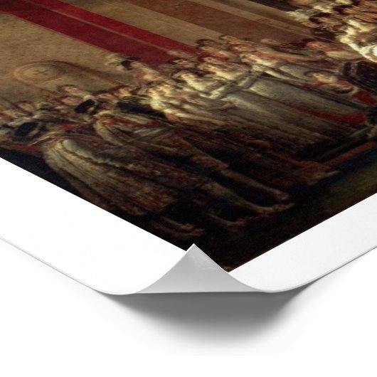 The Coronation of Napoleon (1806) Poster (Hoek)