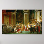 The Coronation of Napoleon, Jacques-Louis David Poster (Voorkant)