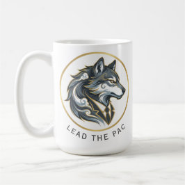 The Corporate Alpha - Eenzame Wolf Leider Vintage  Koffiemok