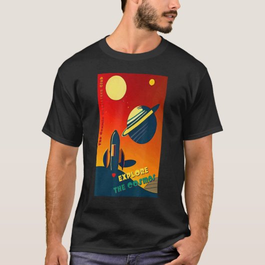 The Cosmic Explorers Club Explore The Cosmos (#09) T-shirt (Voorkant)