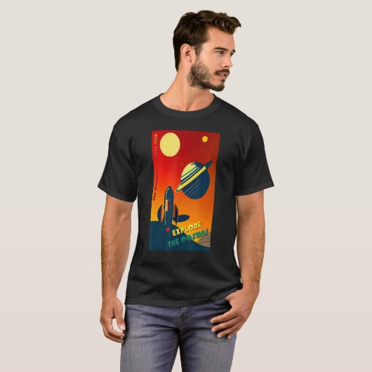 The Cosmic Explorers Club Explore The Cosmos (#09) T-shirt (Voorkant volledig)