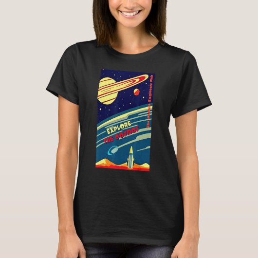 The Cosmic Explorers Club Explore The Cosmos (#10) T-shirt (Voorkant)