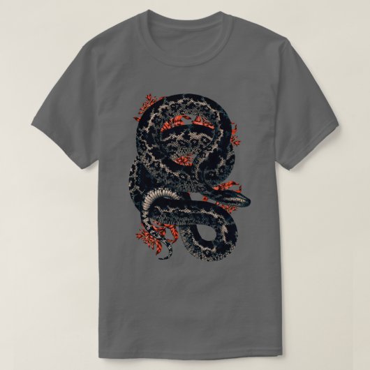 The Cosmic Serpent Triblend T-shirt (Design voorkant)