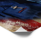 The Cost of Freedom - American Patriot Artwork Perfect Poster (Hoek)