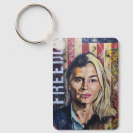 The Cost of Freedom - American Patriot Artwork Sleutelhanger