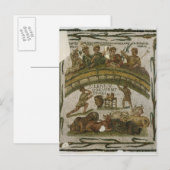 The Costume Banquet, van El-Jem c.200-220 Briefkaart (Voorkant / Achterkant)