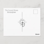 The Council House Birmingham Briefkaart (Achterkant)