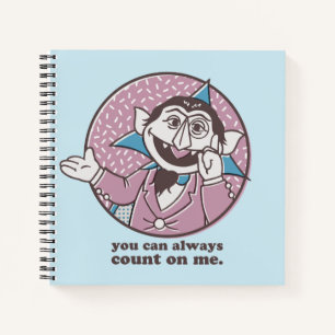 The Count   Je kunt altijd op mij rekenen Notitieboek
