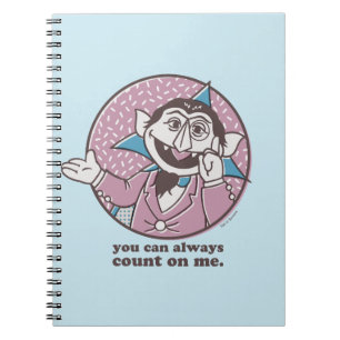 The Count Op mij kun je altijd rekenen Notitieboek