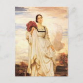 The Countess Brownlow, Frederic Leighton Briefkaart (Voorkant)