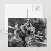 The Country Stile ~  1859 Daguerre Foto Briefkaart (Voorkant / Achterkant)