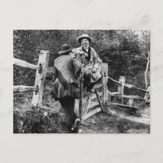 The Country Stile ~  1859 Daguerre Foto Briefkaart (Voorkant)