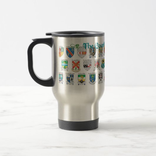 The County of Ireland Travel Mug Reisbeker (Links)