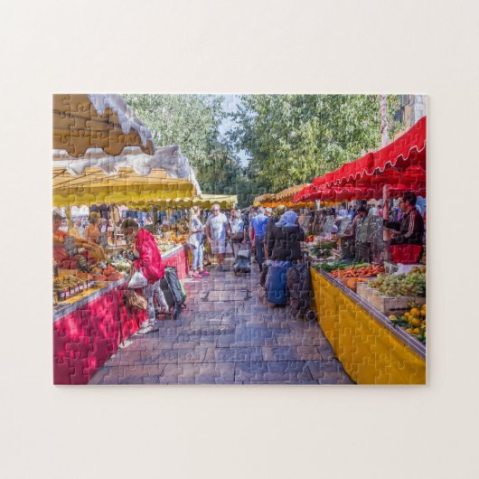 The Cours Lafayette Market, Place Louis Blanc Legpuzzel (Horizontaal)