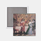 The Court Ball Magneet (Voorkant / Achterkant)