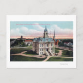The Court House, Post Kantoor, Capitol Bldg Briefkaart (Voorkant)