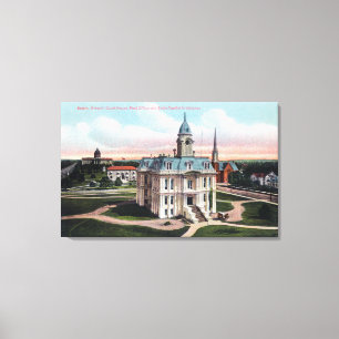 The Court House, Post Kantoor, Capitol Bldg Canvas Afdruk