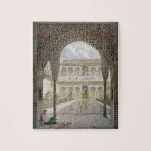 The Court of the Alberca in the Alhambra, Granada, Legpuzzel