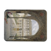 The Court of the Alberca in the Alhambra, Granada, Magneet (Horizontaal)