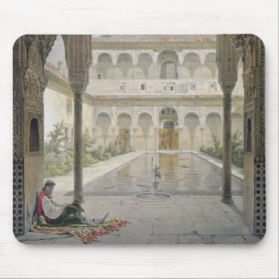 The Court of the Alberca in the Alhambra, Granada, Muismat