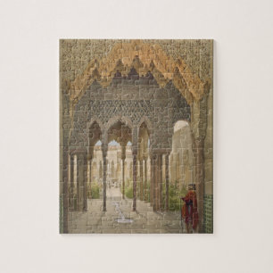 The Court of the Lions, the Alhambra, Granada, 185 Legpuzzel