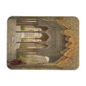 The Court of the Lions, the Alhambra, Granada, 185 Magneet (Horizontaal)