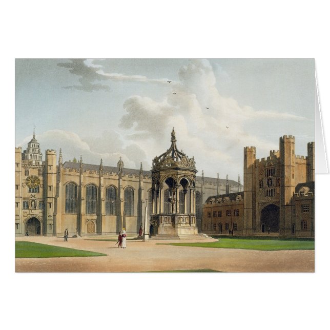 The Court of Trinity College, Cambridge, uit 'The (Voorkant Horizontaal)