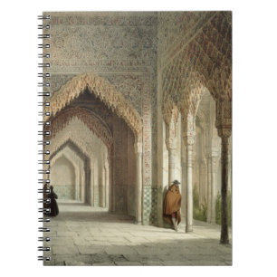 The Court Room of the Alhambra, Granada, 1853 (aan Notitieboek