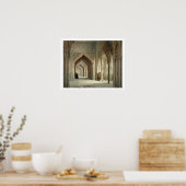 The Court Room of the Alhambra, Granada, 1853 (lit Poster (Keuken)