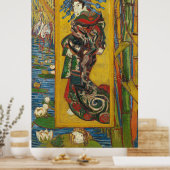 The Courtesan after Eisen by Van Gogh 1887 Poster (Keuken)