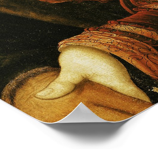 The Courtesan and the Old Man, c.1530 Poster (Hoek)