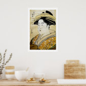 The Courtesan Hanaogi Poster (Keuken)