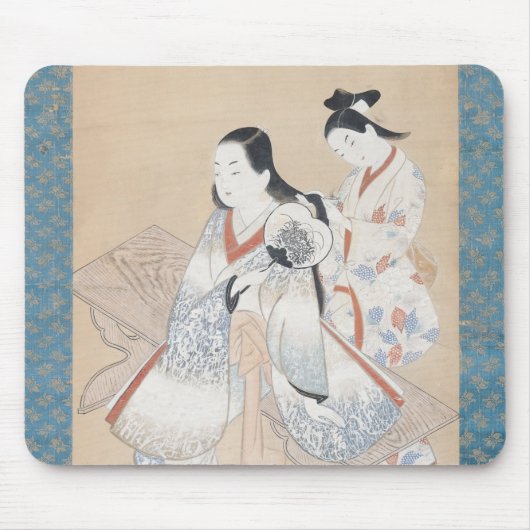 The Courtesan's Coiffure, c.1700-14 Muismat (Voorkant)