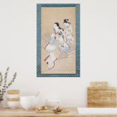 The Courtesan's Coiffure, c.1700-14 Poster (Keuken)