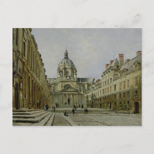 The Courtyard of the Old Sorbonne, 1886 Briefkaart (Voorkant)