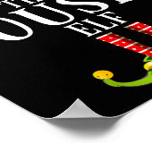 The Cousin Elf Funny Matching Pajama Xmas  Poster (Hoek)