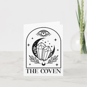 The Coven Bride Witchy Gothic Wedding Bachelorette Kaart