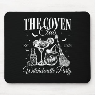The Coven Club Witch Bychelorette Gothic Halloween Muismat