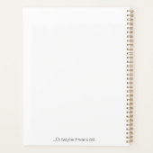 The Cover Had a Dog on It Planner (Achterkant)