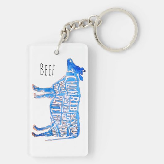 The Cow Sleutelhanger (achterkant)