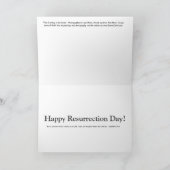 The Cowboy at the Cross Easter Greeting Card Art Feestdagen Kaart (Binnen)