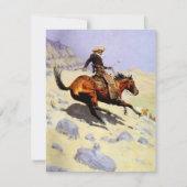The Cowboy van Remington,  cavalerie (Voorkant)