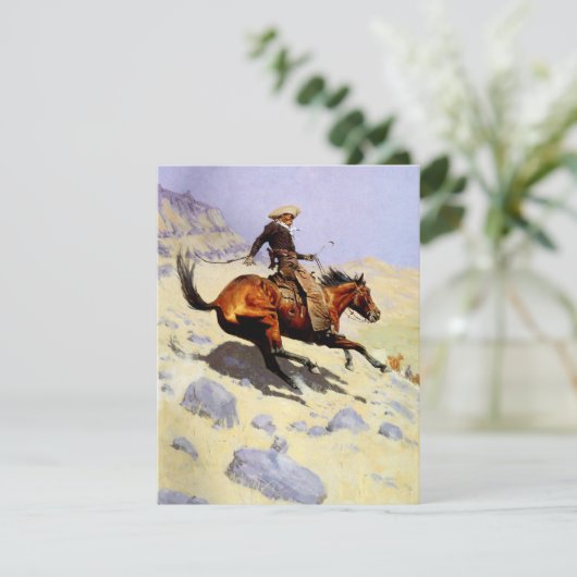 The Cowboy van Remington,  cavalerie (Staand voorkant)