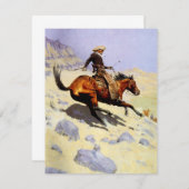 The Cowboy van Remington,  cavalerie (Voorkant / Achterkant)