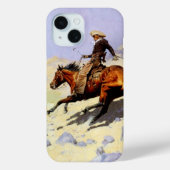 The Cowboy van Remington,  cavalerie Case-Mate iPhone Case (Achterkant)