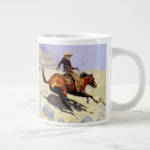 The Cowboy van Remington,  cavalerie Grote Koffiekop (Rechts)