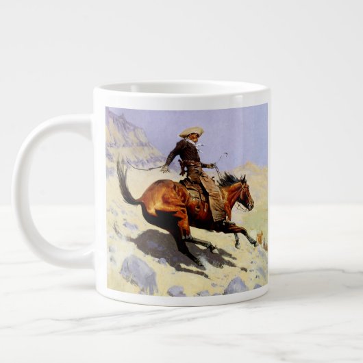 The Cowboy van Remington,  cavalerie Grote Koffiekop (Links)