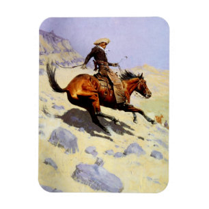 The Cowboy van Remington, cavalerie Magneet