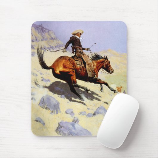 The Cowboy van Remington,  cavalerie Muismat (Met muis)