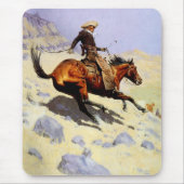 The Cowboy van Remington,  cavalerie Muismat (Voorkant)